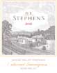 Label for D.R. Stephens Estate